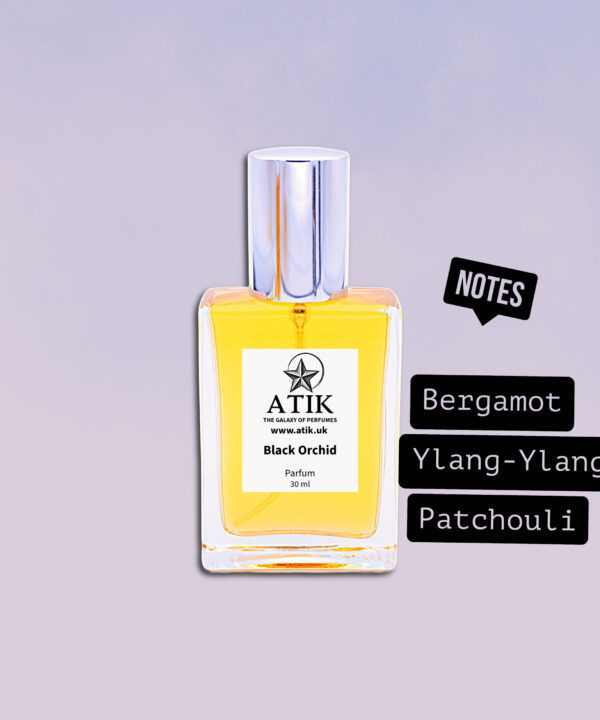 Black Orchid Perfume Spray – Black Truffle, Ylang & Bergamot ATIK
