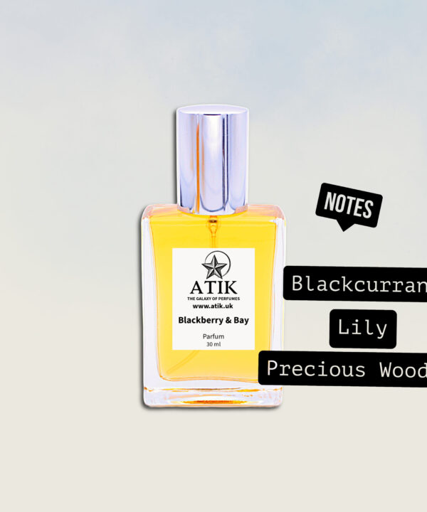 Blackberry & Bay Perfume Spray – Fresh Floral Green Scent ATIK