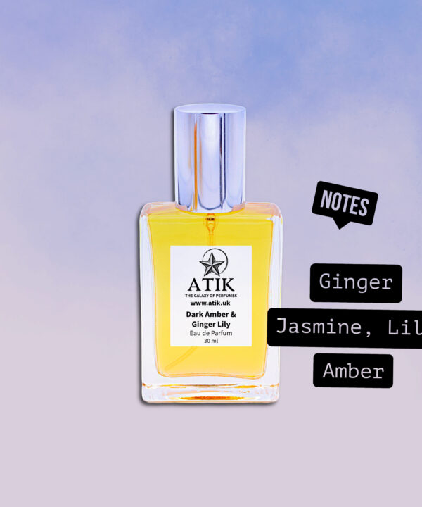 Alternative view of Dark Amber & Ginger Lily Perfume Spray – Warm & Spicy Scent