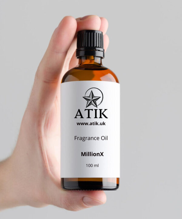 MillionX01 Fragrance Oil – Luxury Blend Woody Spicy & Citrusy Scent ATIK
