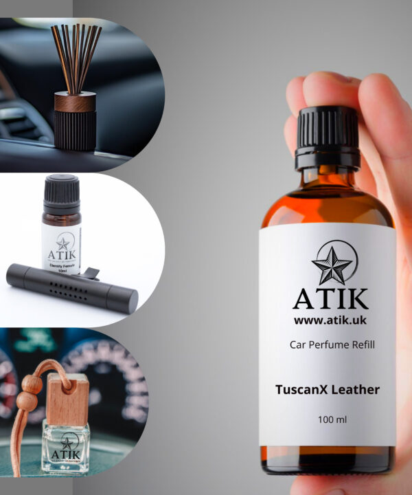 Alternative view of TuscanX Leather Car Perfume Refill – Rich Leathery & Spiced Scent