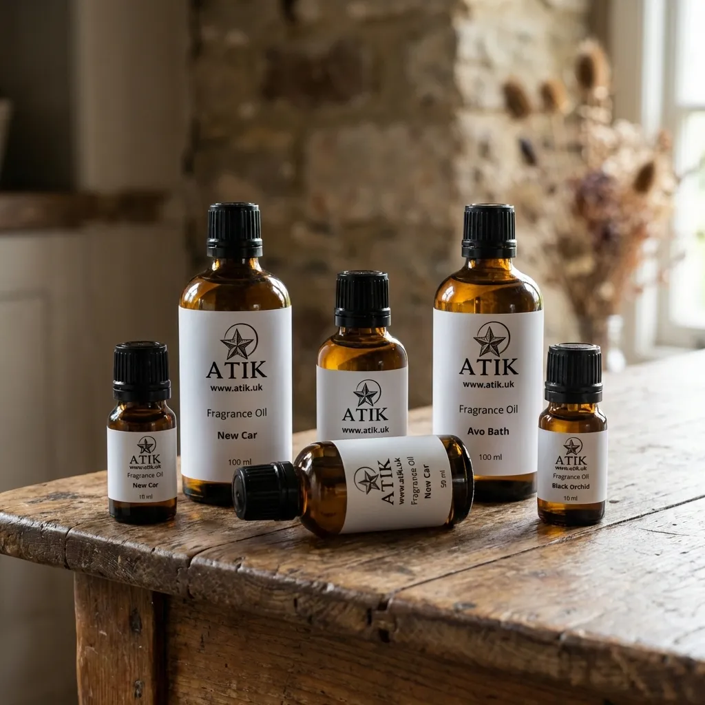 Atik fragrance oils banner